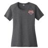 Ladies PosiCharge ® Tri Blend Wicking Scoop Neck Raglan Tee Thumbnail