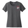 Ladies PosiCharge ® Tri Blend Wicking Scoop Neck Raglan Tee Thumbnail