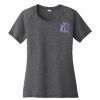 Ladies PosiCharge ® Tri Blend Wicking Scoop Neck Raglan Tee Thumbnail