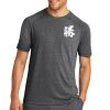 PosiCharge ® Tri Blend Wicking Raglan Tee Thumbnail