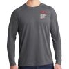 PosiCharge ® Long Sleeve Tri Blend Wicking Raglan Tee Thumbnail